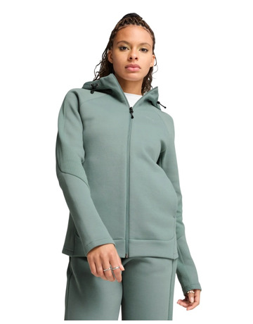 Puma EVOSTRIPE Full-Zip Hoodie DK "Green Moon"
