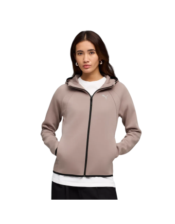Sudadera Puma EVOSTRIPE Full-Zip DK "SandStone"