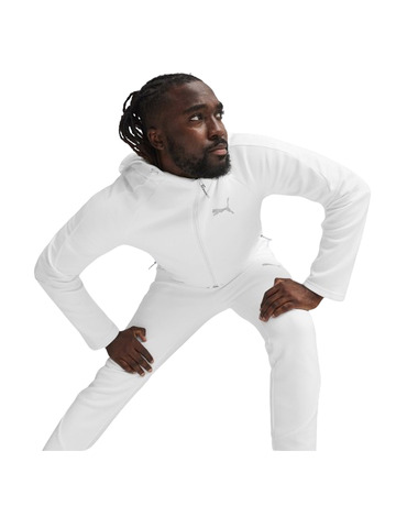 Puma EVOSTRIPE Full-Zip Hoodie DK "White"