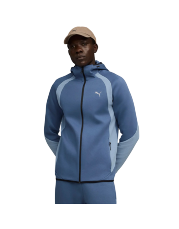 Puma EVOSTRIPE FZ Hoodie DK "Dark Indigo"