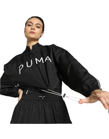 PUMA FIT MOVE WOVEN JACKET "Black"