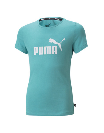 Puma Girls Essentials Logo Tee "Porcelain"