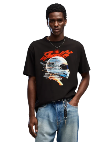 Camiseta Puma GRAPHIC Speedcat Relaxed  "Black"