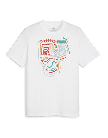 Puma GRAPHICS Year of Sports Tee "White"