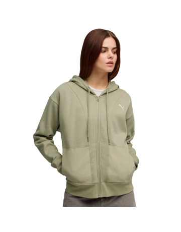 Puma HER Relaxed Full-Zip Hoodie FL "Lux Army"