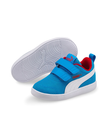 Puma Infants Courtflex v2 Mesh V "Ocean Dive"