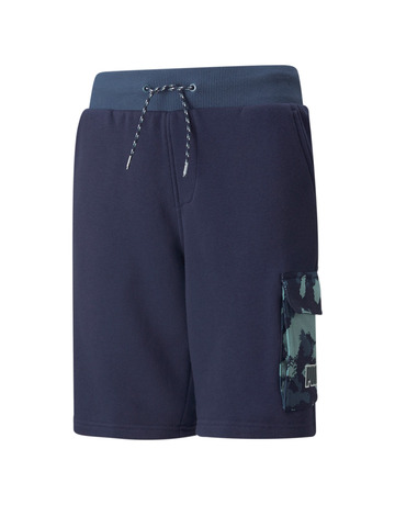 Puma Junior Alpha Cargo Sweat Shorts TR "Peacoat"