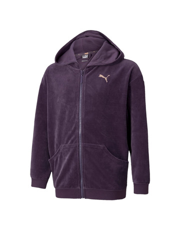 Puma Junior Alpha Velour Jacket