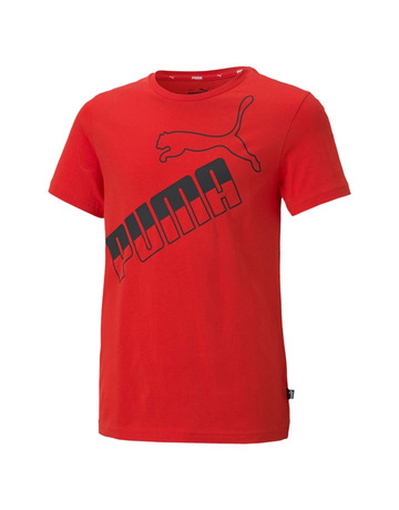 Puma Junior Amplified Big Logo Tee