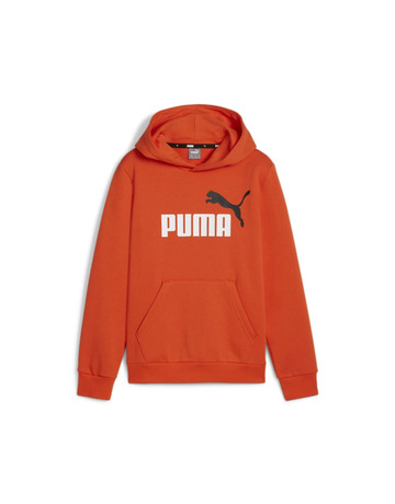 Puma Junior ESS+ 2 Col Big Logo Hoodie FL B "Redmazing"