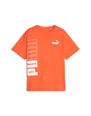 Añadir a la cesta Puma Junior POWER Colorblock Tee "Orange" Puma Junior POWER Colorblock Tee "Orange"