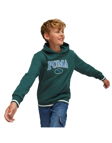 Puma Junior SQUAD Hoodie FL B "Malachite"