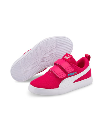 Puma Kids Courtflex v2 Mesh V "Beetroot Purple"