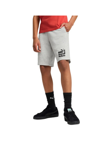 Puma MID90S Long Shorts TR B " Light Gray Heather"