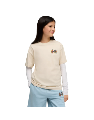 Camiseta Puma MID90s Relaxed Graphic Flower  G "Alpine Snow"