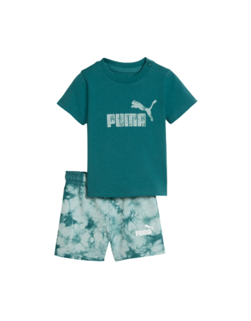 Conjunto Infantil Puma MINICATS ESS TIE-DYE  "Green"