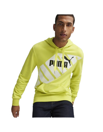 PUMA POWER Graphic Hoodie TR "Lime Sheen"