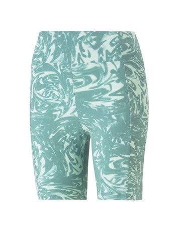 Puma Power Women's Short Leggings "Aguamarina"