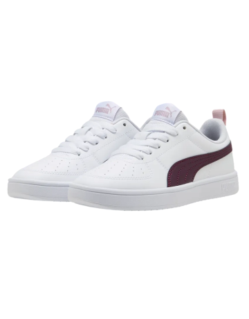 Zapatillas Junior Puma Rickie Jr. "White-Ruby Noir-Misty Pink"