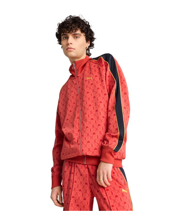Puma ROAD TO UNITY AOP Track Jacket DK "Red Fire"
