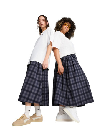 Puma ROAD TO UNITY  Pleated Skirt "Navy"