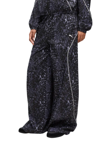 Pantalón Mujer PUMA SPORT ANIMAL Relaxed AOP Wide Leg Wov "Inky Depths"