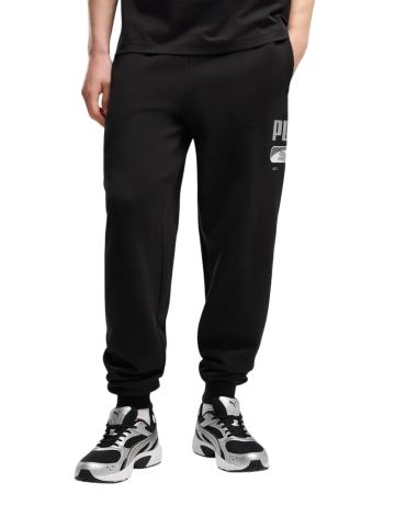 Pantalón PUMA SPORT Logo Play FL cl "Black"