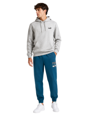 Pantalón PUMA SPORT Logo Play FL cl "Midnight Petrol"