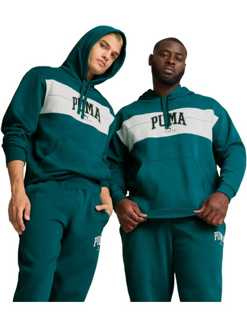 PUMA SQUAD Hoodie FL "Cold Green"
