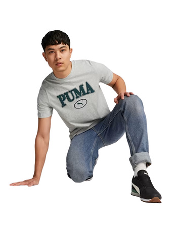 Puma SQUAD Tee "Light Gray "