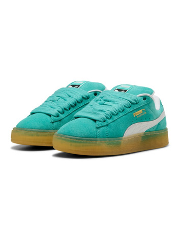 Puma Suede XL Jr  "Aquatic White"