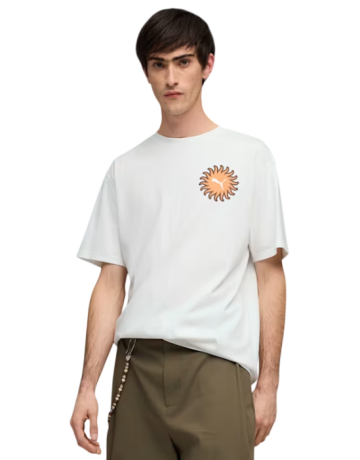 Camiseta Puma SUNSET DRIVE Relaxed  "White"