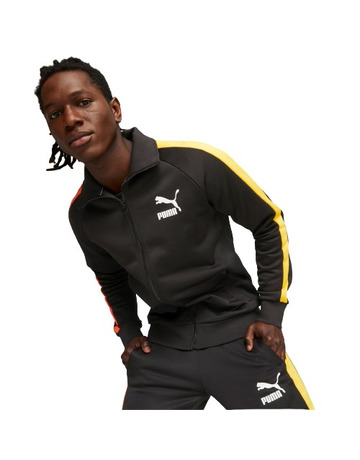 Puma T7 ICONIC Track Jacket "Black-Hot Heat"
