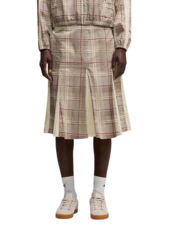 Falda Midi Puma T7 Pleated Tartan Woven "Mouse Gray"