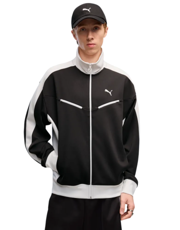 Chaqueta deportiva retro Puma T7 Relaxed "Black"