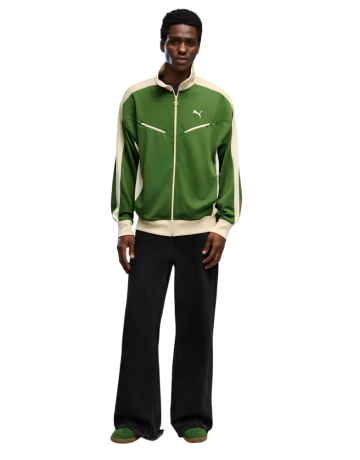Chaqueta deportiva retro Puma T7 Relaxed "Earthy Green"