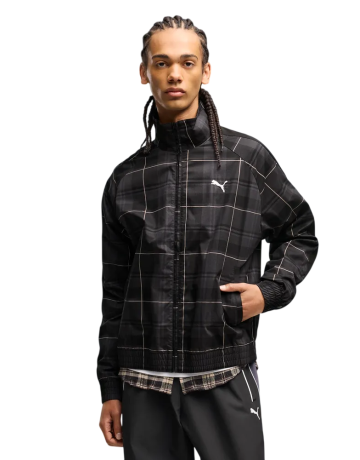 Chaqueta deportiva Puma T7 Relaxed Tartan "Black"