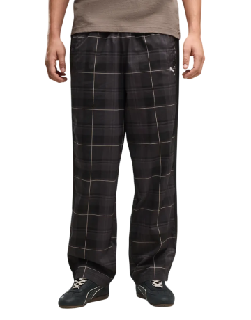 Pantalón deportivo  Puma T7 Relaxed Tartan "Black"