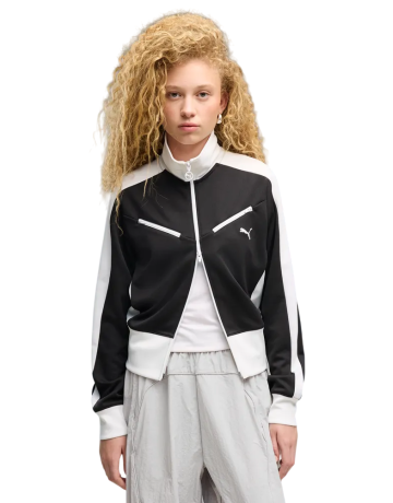 Chaqueta Puma T7 Retro Track "Black-White"