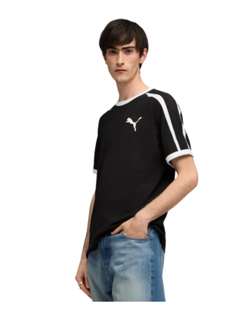 Camiseta Puma T7 Ringer  "Black"