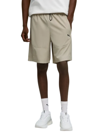 Pantalòn Corto Cargo Puma PUMATECH Woven "Pebble Gray"