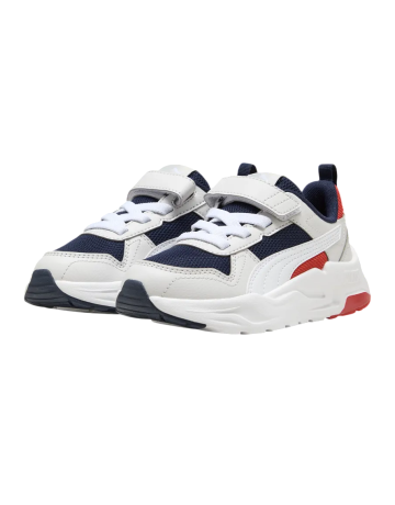 Zapatillas niño/a Puma Trinity 2 LT AC+ PS "Navy-White-Feather Gray"