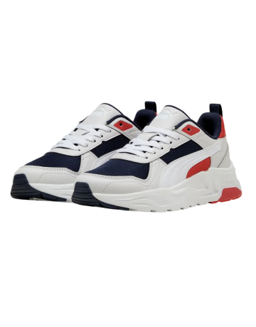 Zapatillas Junior Puma Trinity 2 LT Jr. "Navy-White-Feather Gray"