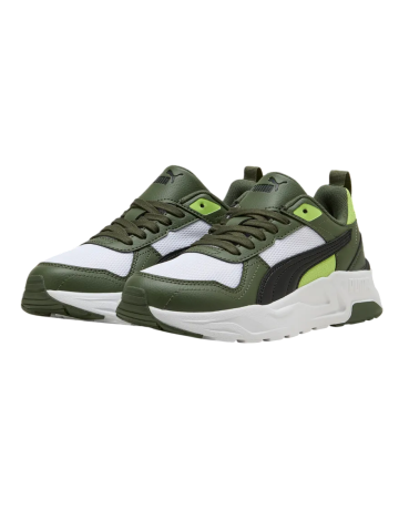Zapatillas Junior Puma Trinity 2 LT Jr. "White-Black-Moss Veil"