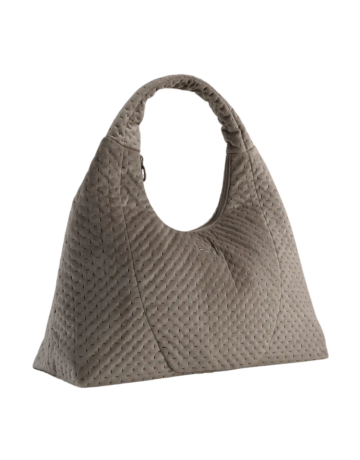 Bolsa Puma UP Velvet Large Prism " Mouse Gray"