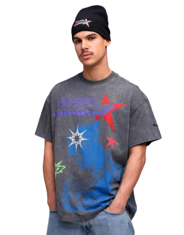 Camiseta Puma X LaMelo Star Vision Graphic Tee "Dusky Gray"