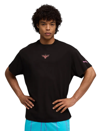 Camiseta Puma x Melo Alwayz On 1 "Black-Glowing Red"