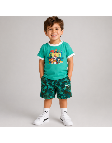 Conjunto Niño PUMA X PAW PATROL MINICATS "Vibrant Green"