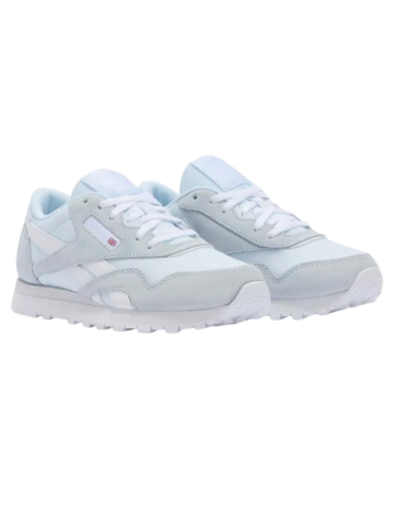 Reebok Kids' Classic Nylon "Glassblue/White"