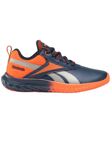 Reebok Running Kids' Rush Runner 5.0 Syn "Vector Navy-Pump Orange"